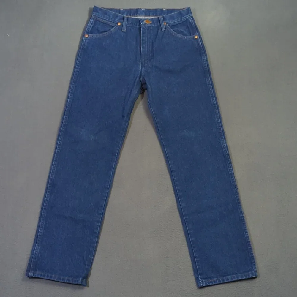 Wrangler Jeans Men's 31x30 Fits 30x29 Blue 13MWZ Cowboy Cut Western Cowboy Rodeo